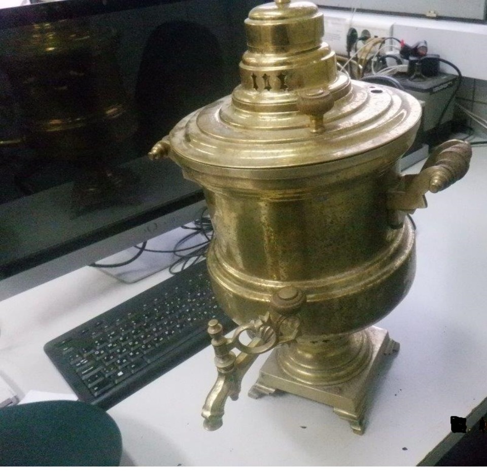 Ценный тульский самовар пытались вывезти из России через Псковскую область