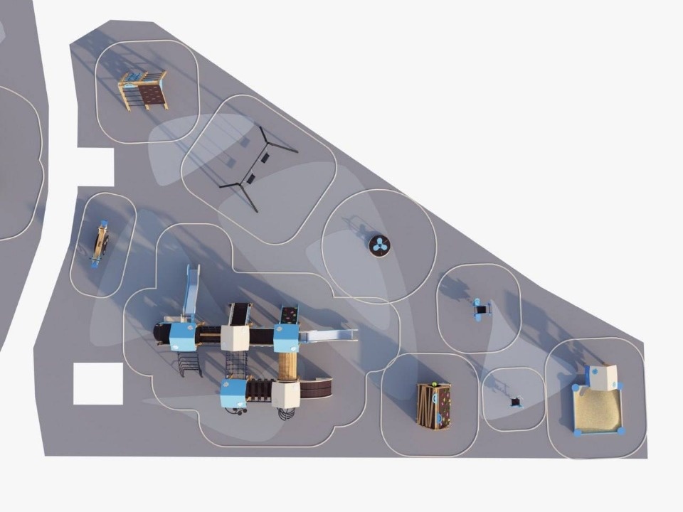 Детскую площадку в Финском парке в Пскове обновят в этом году