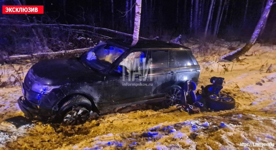 Двух детей госпитализировали в медучреждение после аварии в Палкинском районе