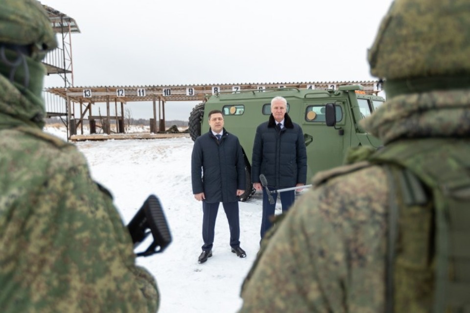 Бронированный автомобиль «Тигр» передали в Псковскую дивизию