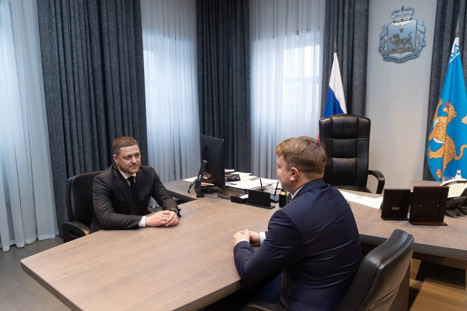 Станислав Суслов занял пост руководителя аппарата Правительства Псковской области