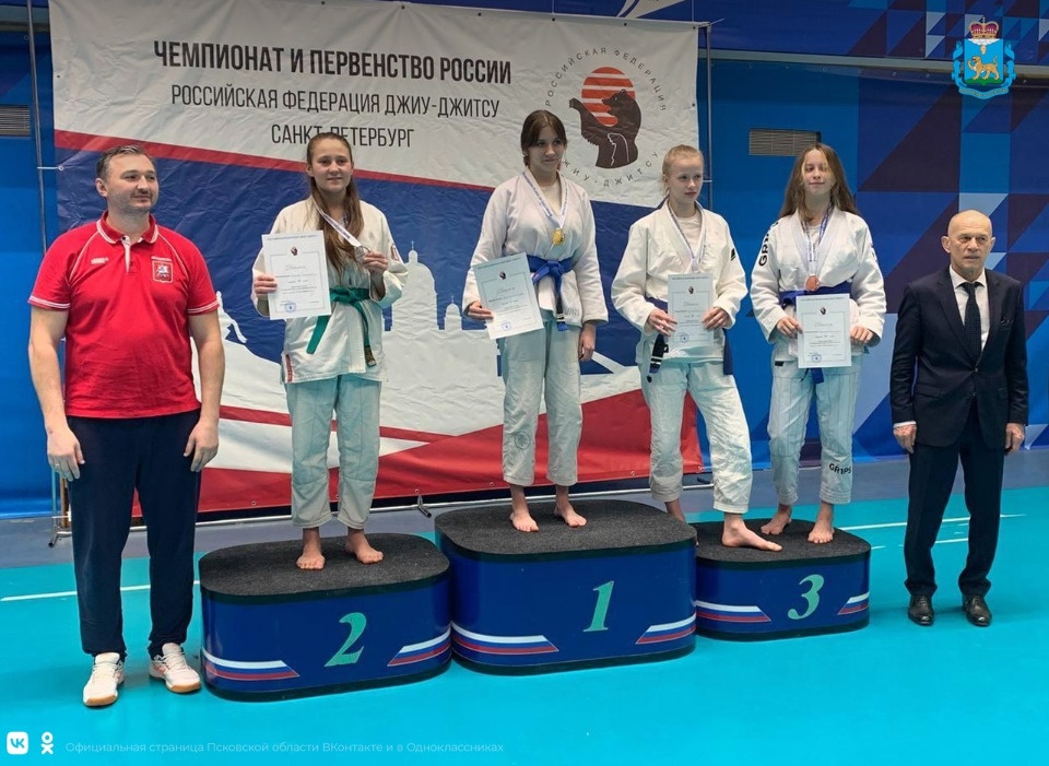 Псковичка завоевала «серебро» на Первенстве России по джиу-джитсу
