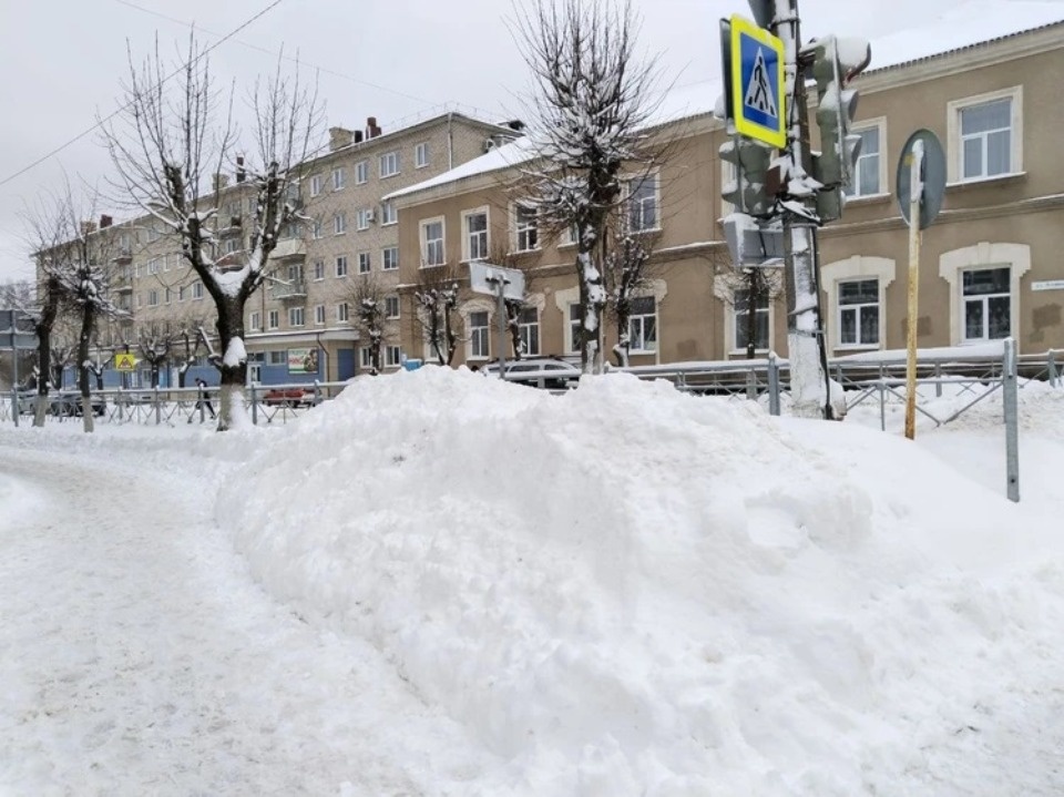 Псковские синоптики назвали самый заснеженный район после обрушения циклона