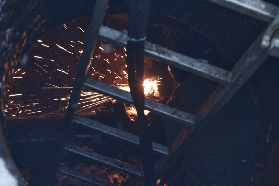 Старую трубу заменили на улице Юбилейной в Пскове