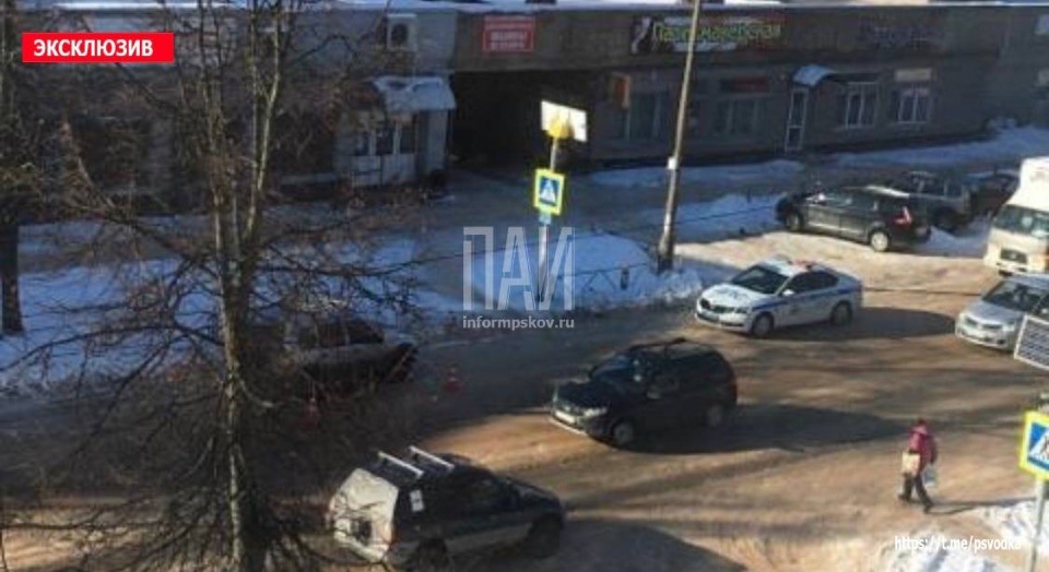 В Великих Луках сбили пожилого мужчину