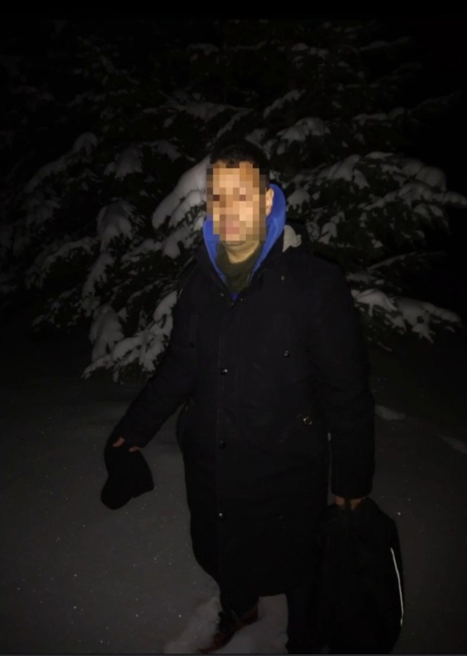 Псковские пограничники задержали иностранца, пытавшегося пересечь границу России Псковские пограничники задержали иностранца, пытавшегося пересечь границу России