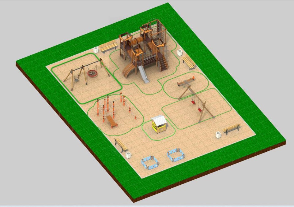 Новые детская и воркаут площадки появятся на берегу реки Великой в Пскове