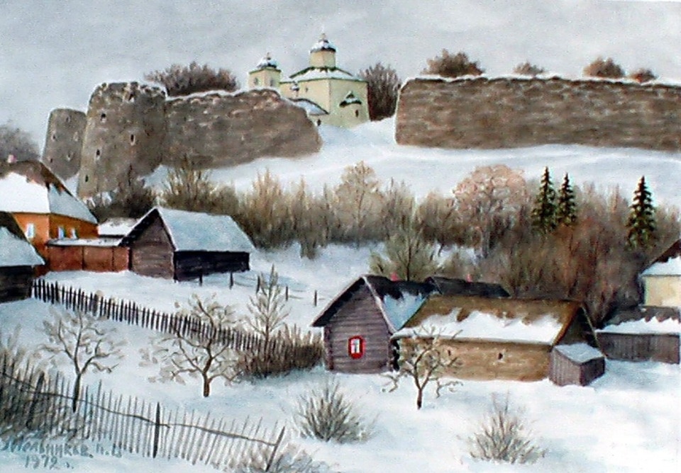 Работы изборского художника представят в Пушкине