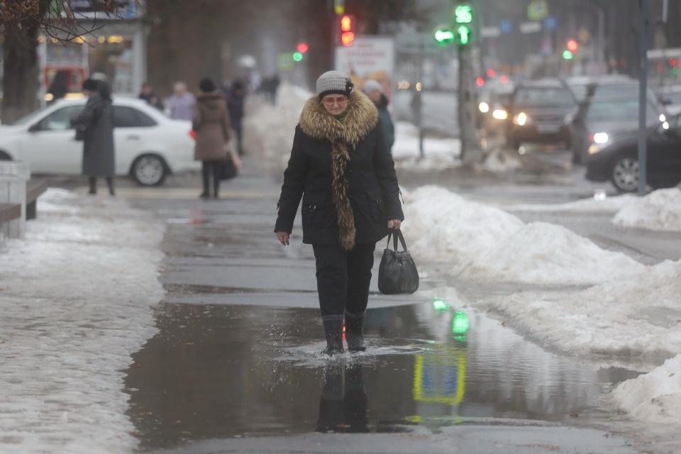 Люди и лужи