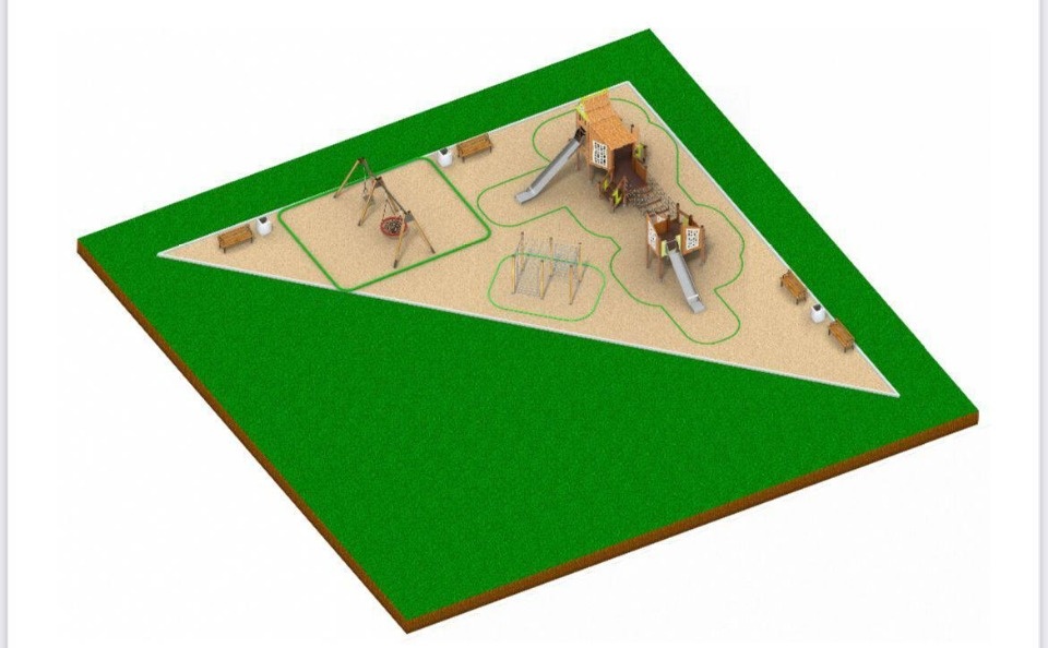 Комплекс с воркаутом оборудуют на детской площадке на улице Госпитальной в Пскове