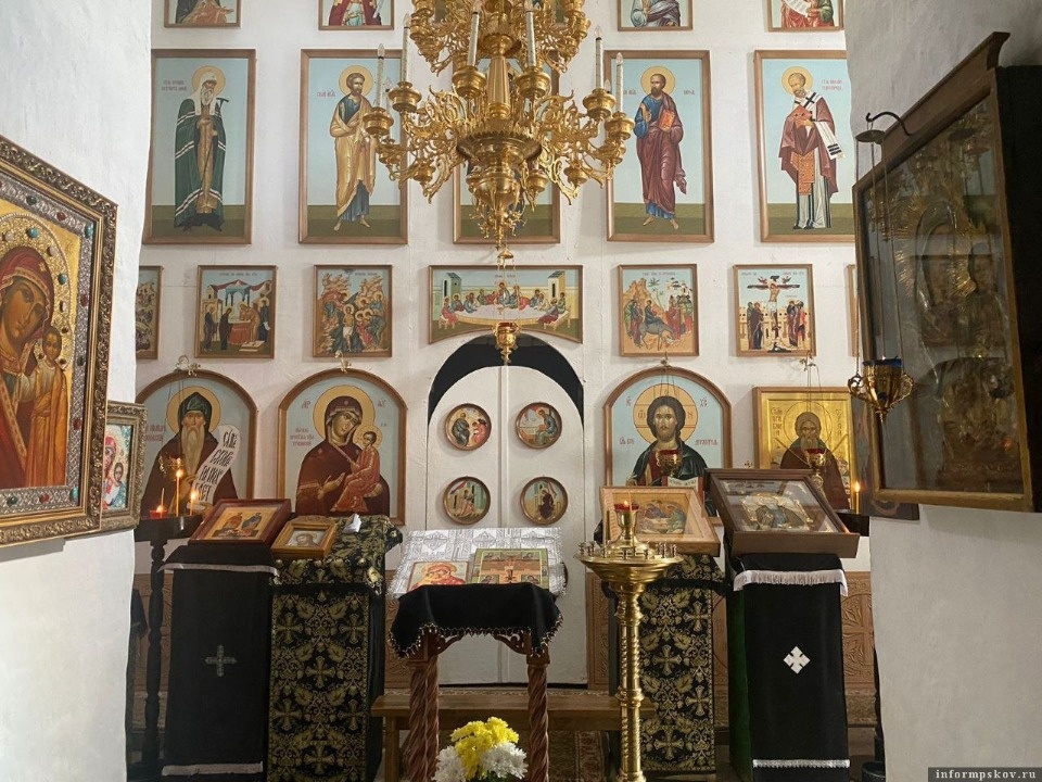 В псковском храме замироточила икона Пресвятой Богородицы 