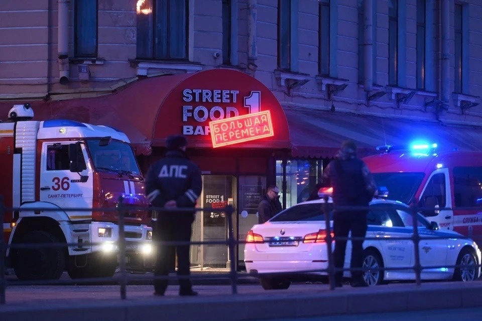 Житель Псковской области пострадал в результате взрыва в центре Санкт-Петербурга