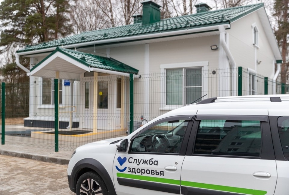 В деревне Череха Псковского района открылся новый ФАП