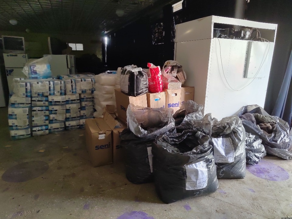 Днепровский дом-интернат получил гуманитарную помощь от Псковской области