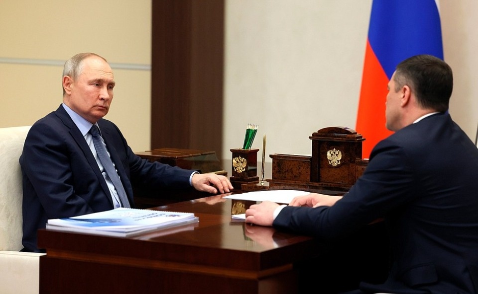 Владимир Путин поддержал участие Михаила Ведерникова в выборах губернатора Псковской области