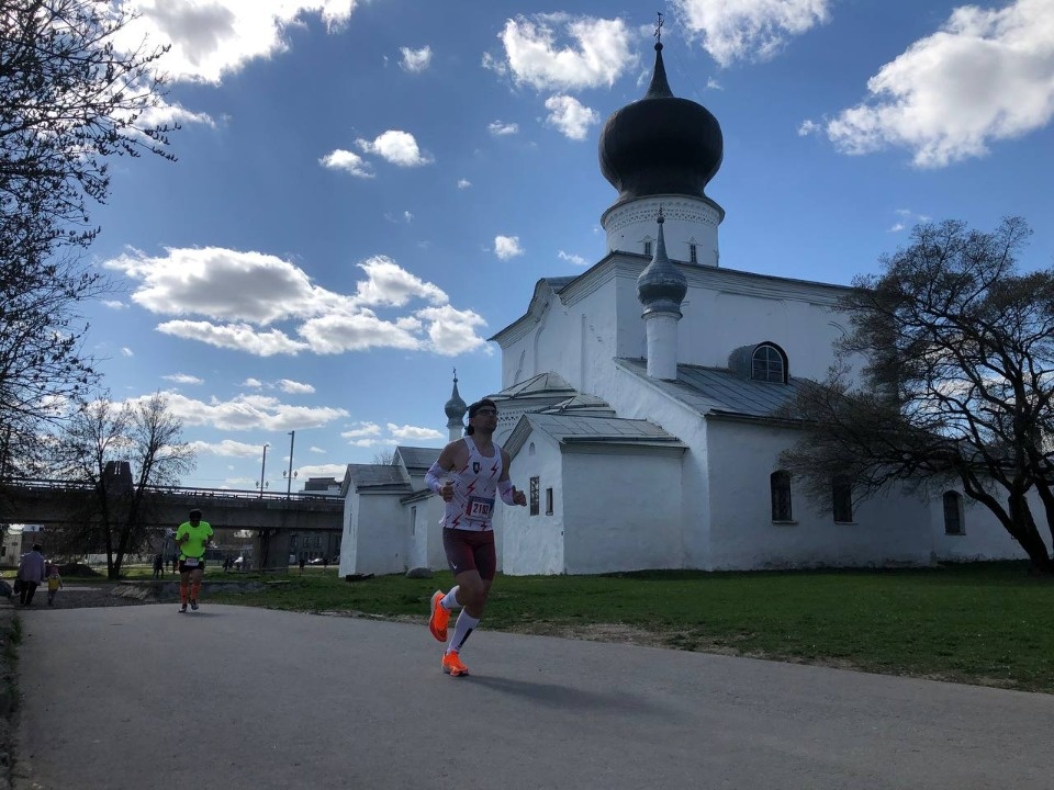  Псковский марафон проходит 23 апреля 
