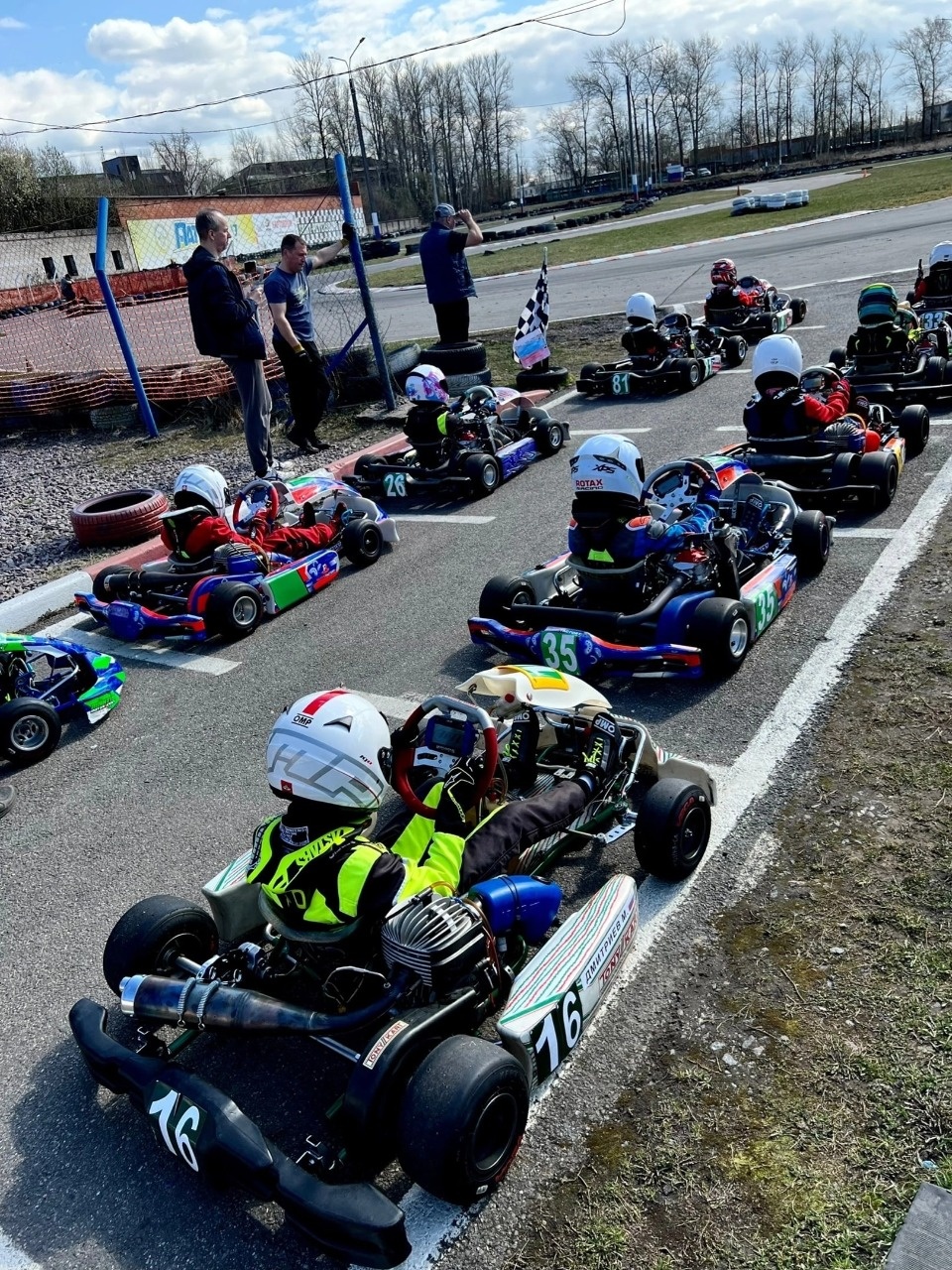 Псковский картингист выиграл гонку на открытии сезона в Санкт-Петербурге