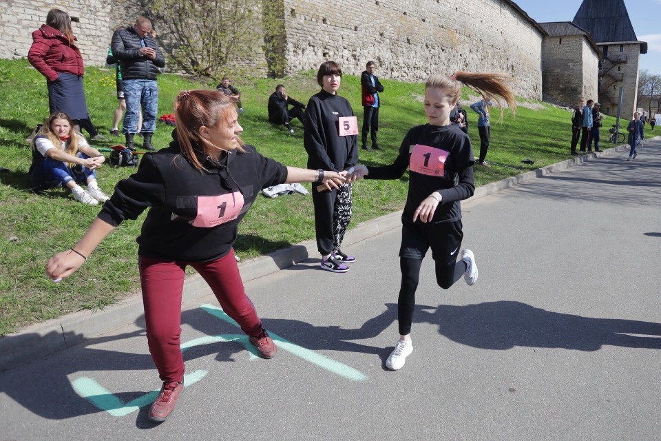Полицейские рассчитывают показать достойный результат на эстафете «Псковской правды»