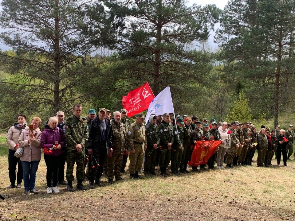 В Невельском районе перезахоронили останки бойцов Великой Отечественной войны