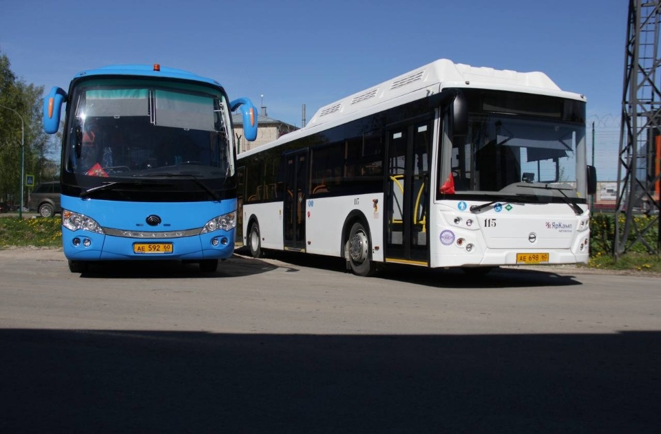 Новые автобусы получил «Псковпассажиравтотранс»