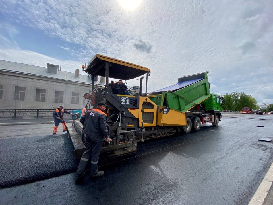 Вторую половину Ольгинского моста в Пскове перекроют с 20 мая Вторую половину Ольгинского моста в Пскове перекроют с 20 мая
