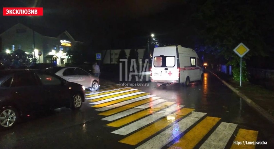 В Острове велосипедиста-пенсионера госпитализировали в результате ДТП