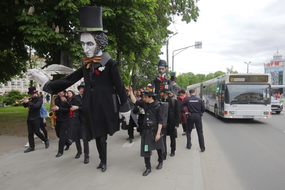 Шествие в рамках Дней Пушкинской поэзии пройдет в Пскове 2 июня