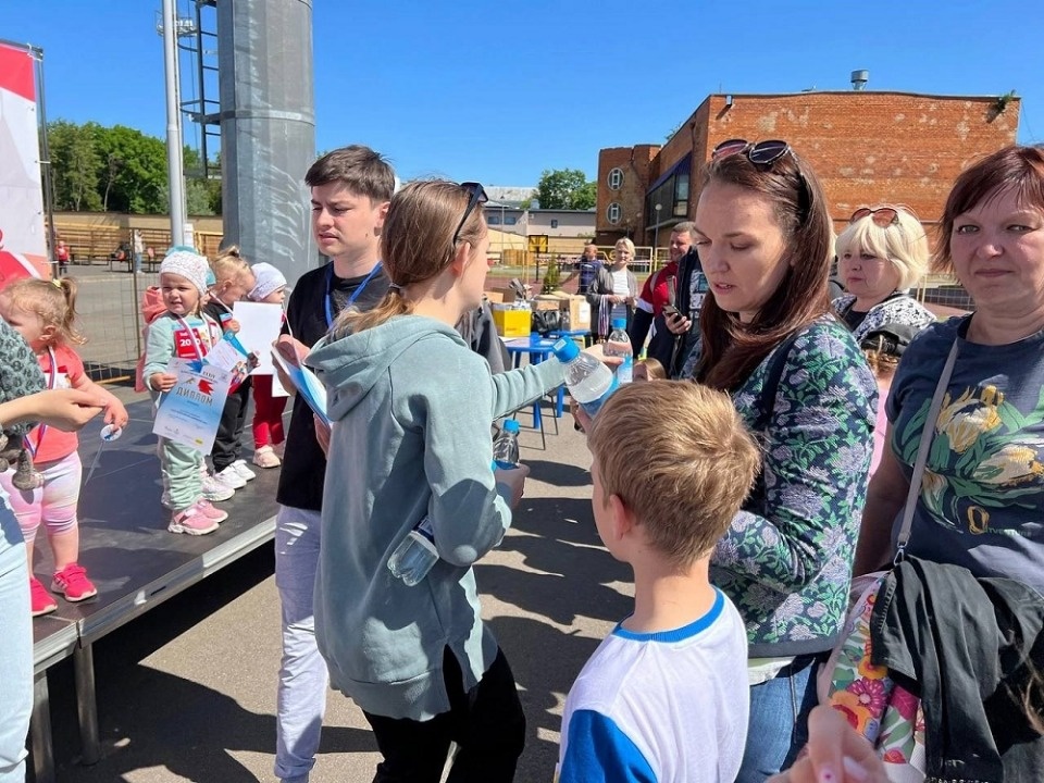 Игорь Иванов дал старт детскому забегу «Мы - Чемпионы!» 