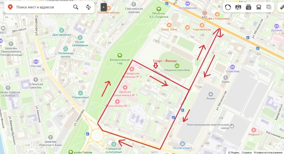 Движение по части улиц временно ограничат из-за Первенства Пскова по велоспорту