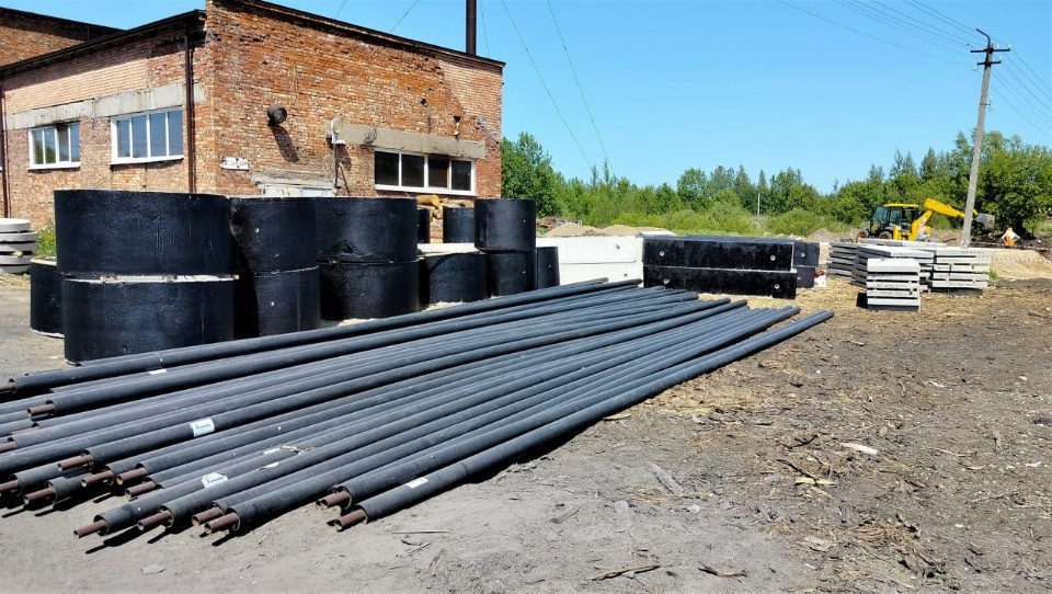 В поселке Кунья стартовали работы по замене теплотрассы