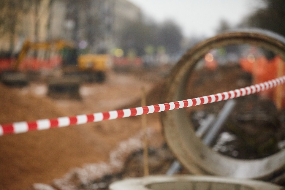 Движение по улице Яна Фабрициуса в Пскове планируют запустить в августе Движение по улице Яна Фабрициуса в Пскове планируют запустить в августе