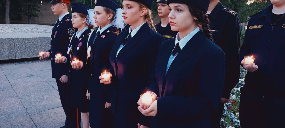 Псков принял участие в акции «Свеча памяти» 