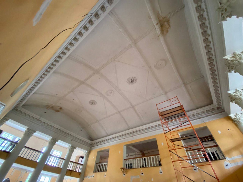 В Городском культурном центре Пскова проходит ремонт В Городском культурном центре Пскова проходит ремонт