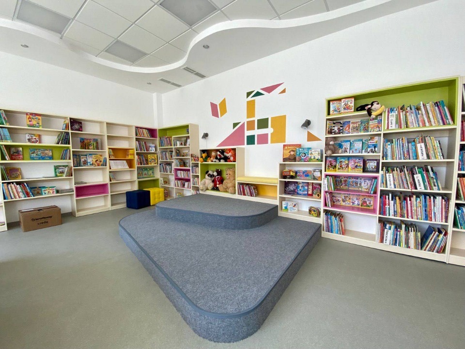 В Центре детского чтения на улице Розы Люксембург в Пскове завершился ремонт В Центре детского чтения на улице Розы Люксембург в Пскове завершился ремонт