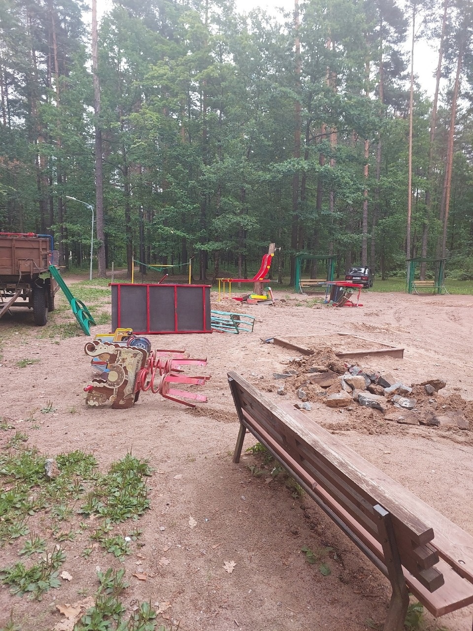 В Пушкинских Горах стартовала реконструкция парка «Лукоморье»