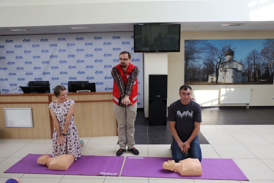 Псковские газовики прошли обучение по оказанию первой медицинской помощи Псковские газовики прошли обучение по оказанию первой медицинской помощи