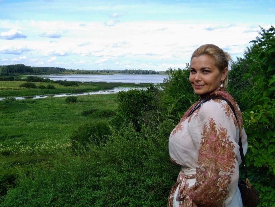 Актриса Ирина Пегова провела отпуск в Пушкинских Горах