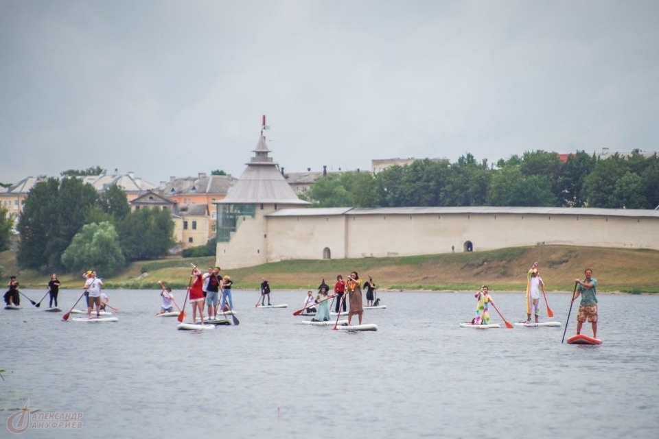 Pskov Sup Fest пройдет на реке Великой в Пскове 22 июля