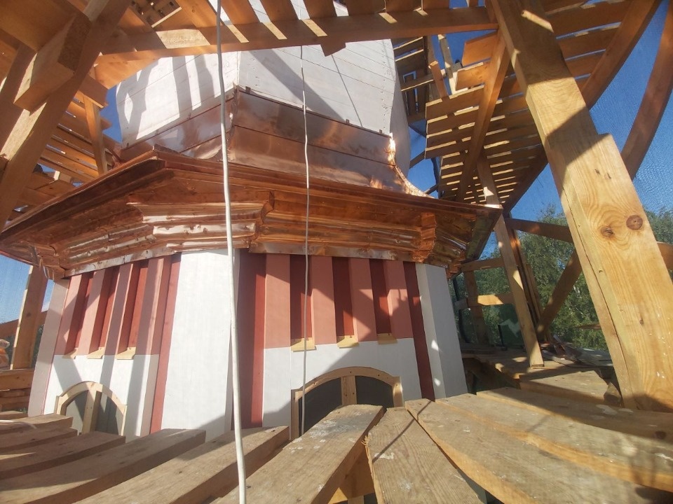 Фасады Башни Святых ворот в Печорах полностью отреставрируют к Успению Богородицы