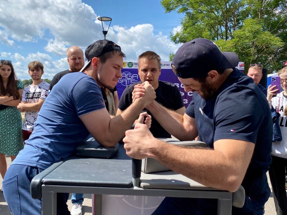 Большой спортивный праздник прошел в Пскове 22 июля