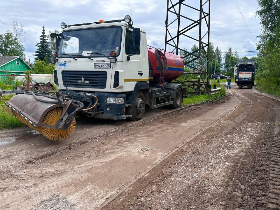 Подготовительные работы по ремонту дорог стартовали на трех улицах в Пскове Подготовительные работы по ремонту дорог стартовали на трех улицах в Пскове