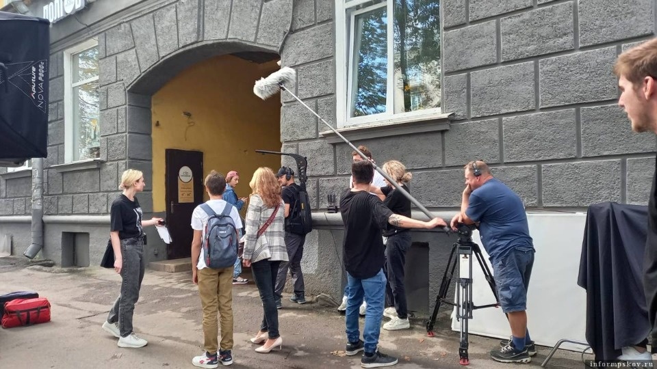 В Пскове проходят съемки многосерийного фильма «Казачок»