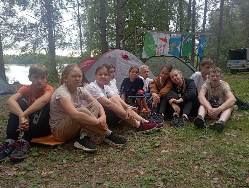 В Пустошкинском районе прошел первый экологический поход отрядов «Движения первых» 