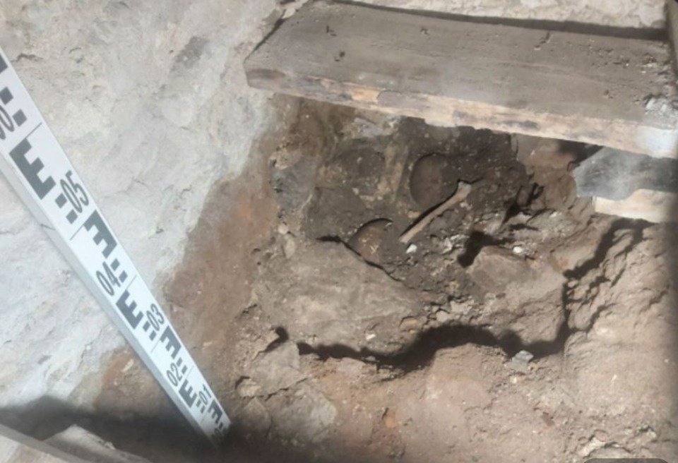 Древние захоронения обнаружили в церкви Михаила Архангела с Городца в Пскове