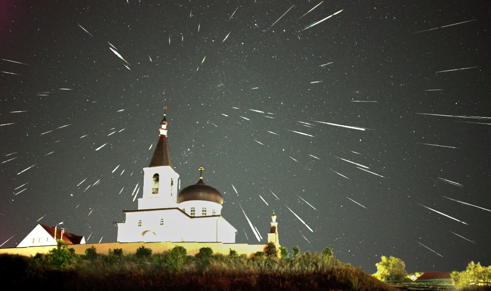 Метеорный поток Персеиды запечатлел псковский астроном-любитель в Башкортостане