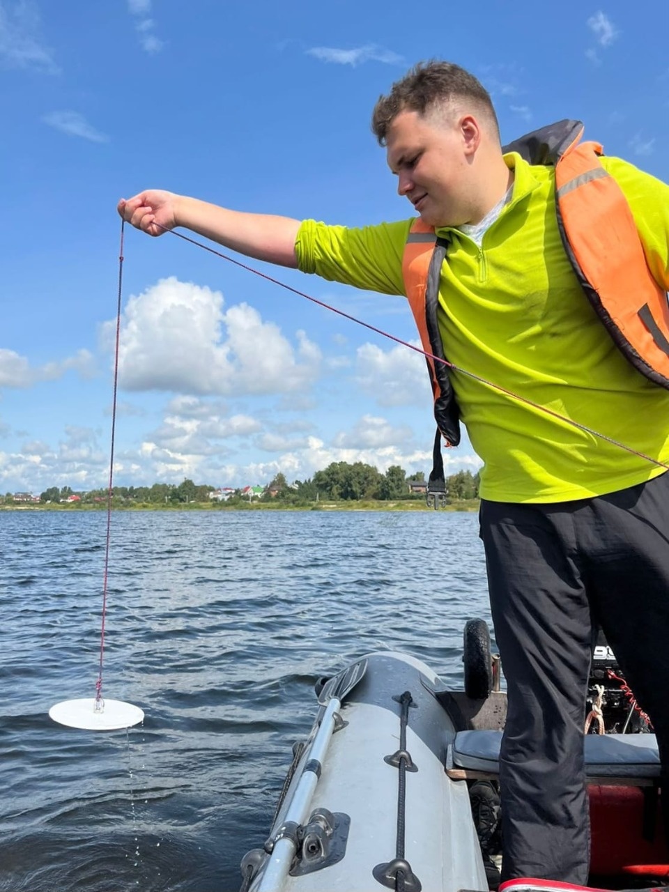 Ученые ПсковГУ проводят эксперимент по экологическому мониторингу реки Великой Ученые ПсковГУ проводят эксперимент по экологическому мониторингу реки Великой