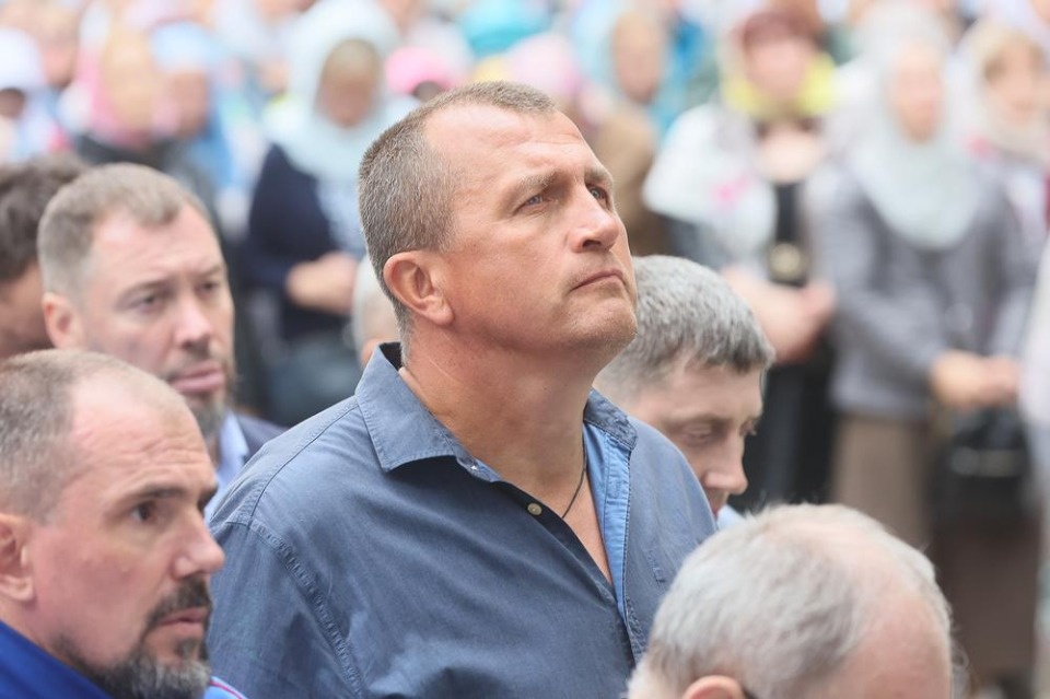 Успение Божьей Матери и 550-летие Псково-Печерского монастыря Успение Божьей Матери и 550-летие Псково-Печерского монастыря