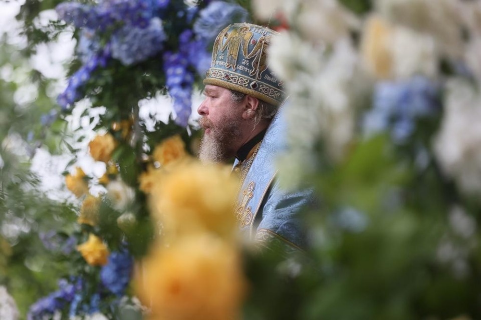 Успение Божьей Матери и 550-летие Псково-Печерского монастыря Успение Божьей Матери и 550-летие Псково-Печерского монастыря