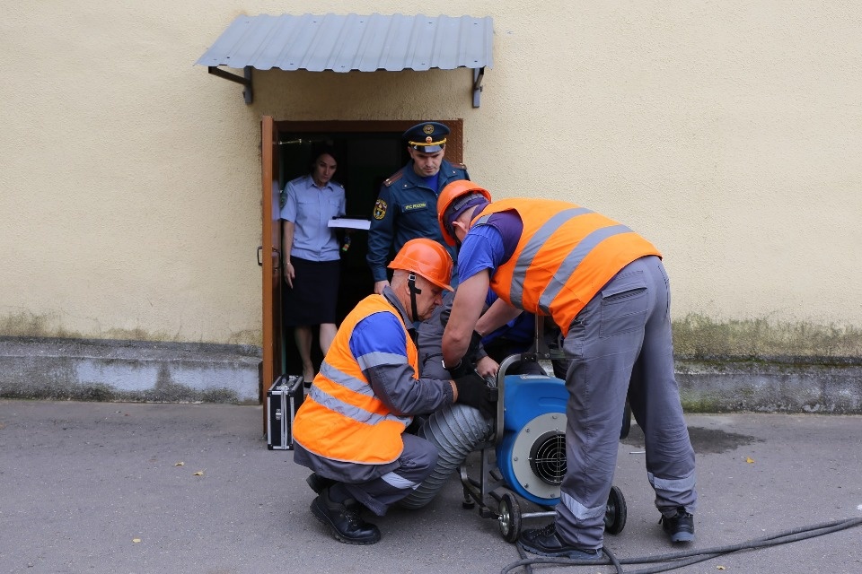 Состоялась совместная учебная тренировка «Газпром газораспределение Псков» и городских служб 