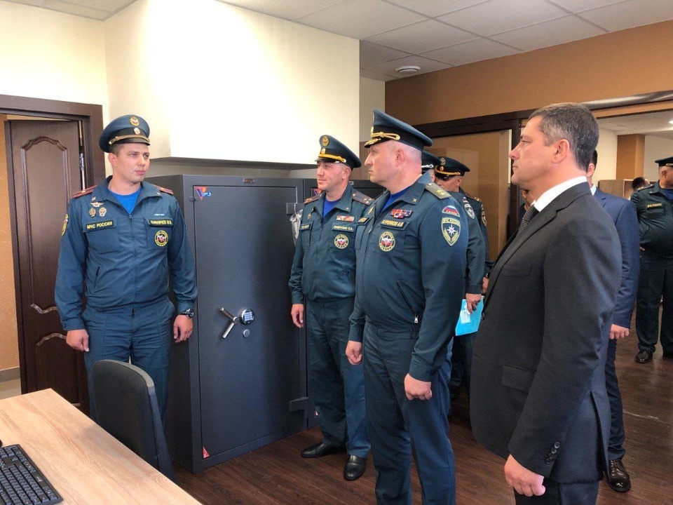 В Псковскую область с рабочим визитом прибыл глава МЧС России